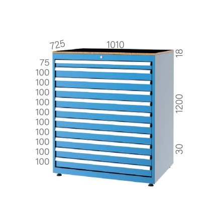 11200 – 11 ÇEKMECELİ DOLAP