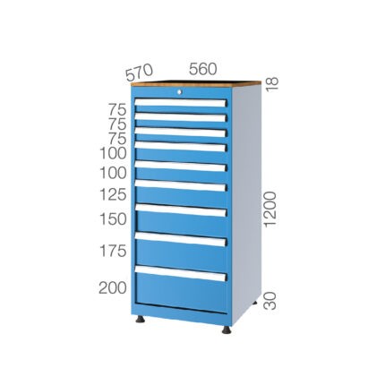 5200 – 9 ÇEKMECELİ DOLAP