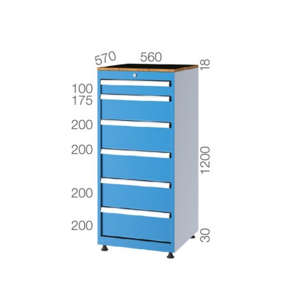 5202 – 6 ÇEKMECELİ DOLAP