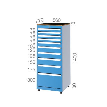 5400 – 10 ÇEKMECELİ DOLAP