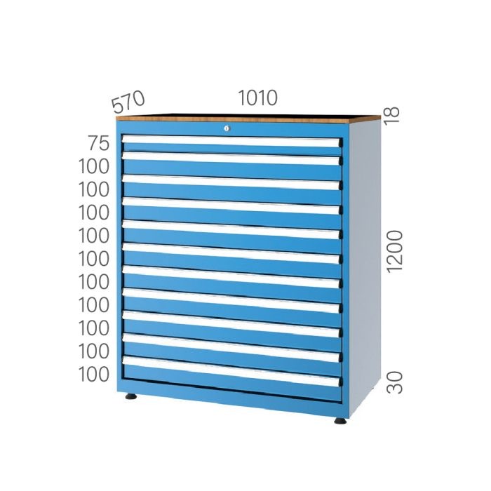 10201 – 11 ÇEKMECELİ DOLAP