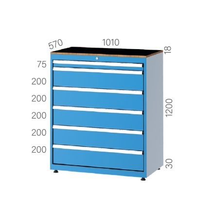 10202 – 6 ÇEKMECELİ DOLAP