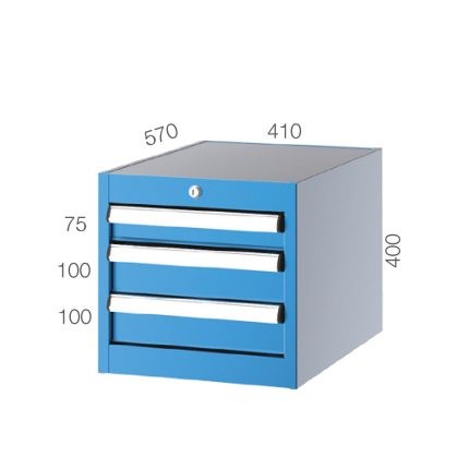 1040 – 3 ÇEKMECELİ DOLAP