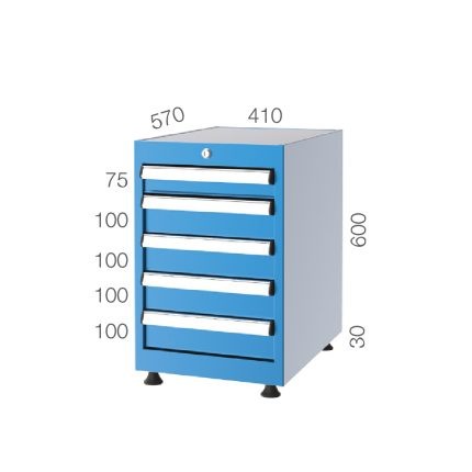 1060 – 5 ÇEKMECELİ DOLAP
