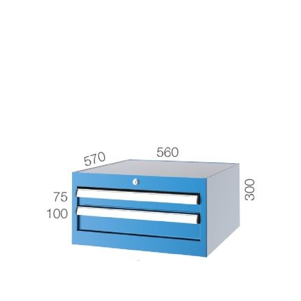 5030 – 2 ÇEKMECELİ DOLAP