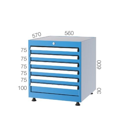 5061 – 6 ÇEKMECELİ DOLAP