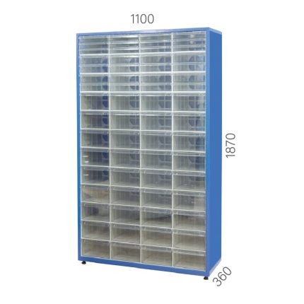 ÇKB 412 – 64 ADET ÇEKMECELİ KUTULU TEK YÖNLÜ STAND