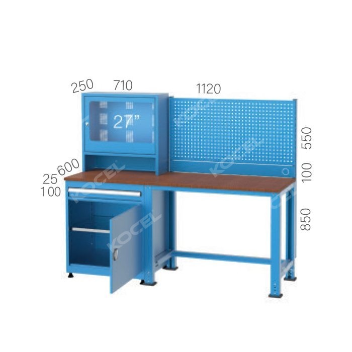 7345 – Gehäuse mit Schublade & Schrank (27″ LCD)