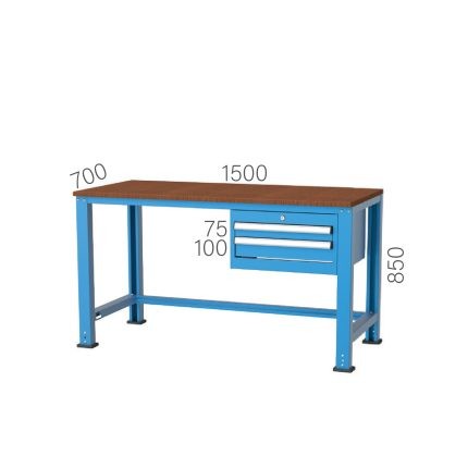 3782 – 2 ÇEKMECELİ ORTA TİP ÇALIŞMA TEZGAHI
