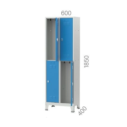 6014 – DAR TİP SOYUNMA DOLABI 4 KAPILI