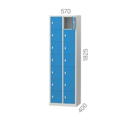 6082 – 14 KAPILI PERSONEL DOLABI